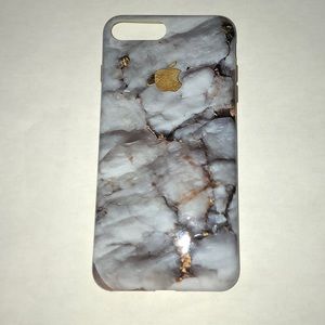 Gray marble iPhone case
